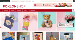 Desktop Screenshot of poklonshop.com